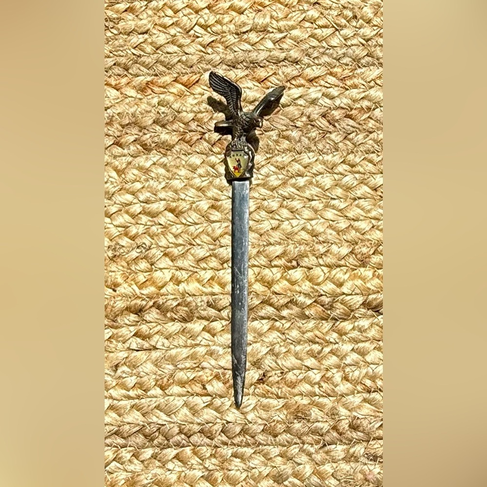 Decorative vintage Eagle Letter Opener. Texas